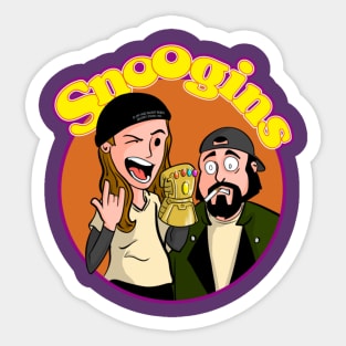 Infinity Snoogins Sticker